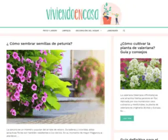 Viviendoencasa.com(Llᐈ ❤️ BLOG sobre el hogar y el jardín) Screenshot