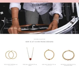 Vivienfrank.com(Vivien Frank Designs) Screenshot
