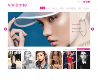 Viviennemodels.com(Model management) Screenshot