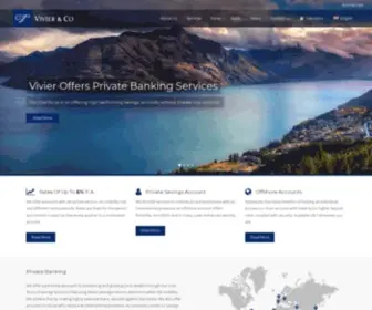 Vivierco.com(Vivier is) Screenshot