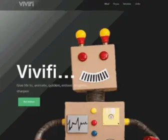 Vivifi.com.au(Augment your Thinking) Screenshot