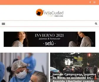 Vivilaciudad.com.ar(DIARIO VIVI LA CIUDAD) Screenshot