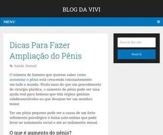 Vivimascaro.com.br(Vivi Mascaro) Screenshot