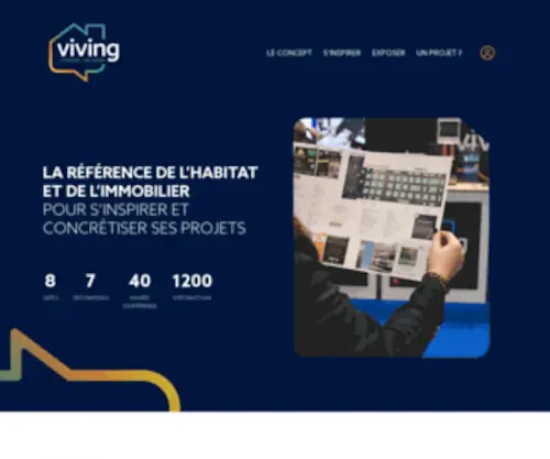 Viving.fr(La référence de l'habitat pour s'inspirer et concrétiser ses projets) Screenshot