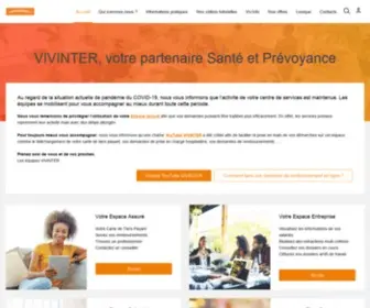 Vivinter.fr(Accueil) Screenshot