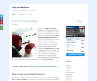 Vivir-Mendoza.com(Vivir Mendoza) Screenshot