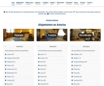 Vivirasturias.com(Información turística de Asturias) Screenshot