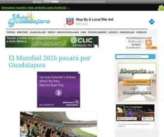Vivirguadalajara.com(Vivir Guadalajara) Screenshot