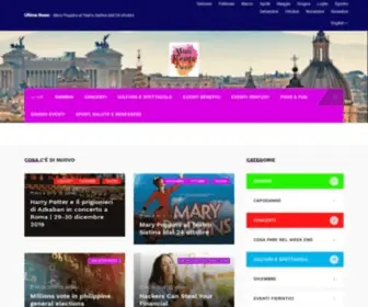 Viviromacapitale.it(Tutti gli eventi a Roma) Screenshot