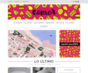 Vivirparacomer.cl(Vivir para comer) Screenshot