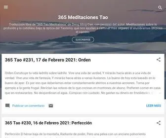 Vivirtao.com(365 Meditaciones Tao) Screenshot