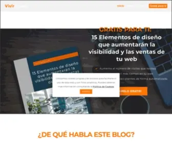 Vivirtuweb.com(Diseño Web Estratégico) Screenshot
