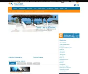 Vivirvalencia.com(Ocio, eventos, compras y restaurantes en Valencia) Screenshot