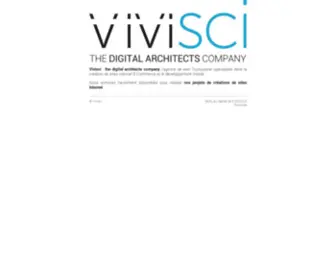 Vivisci.com(The Digital Architects Company) Screenshot