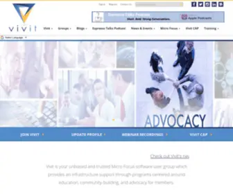 Vivit-Worldwide.org(Vivit Worldwide) Screenshot