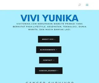 Viviyunika.com(Vivi Yunika) Screenshot