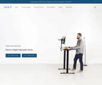 Vivo-US.com(Desk solutions) Screenshot