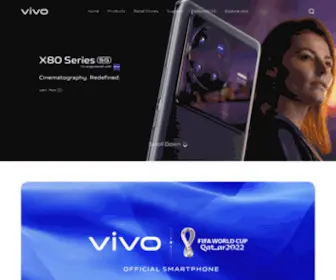 Vivo.com(HomePage) Screenshot