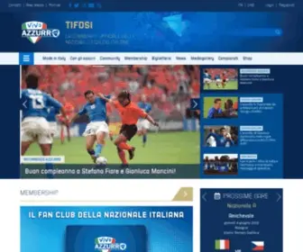 Vivoazzurro.it(FIGC) Screenshot