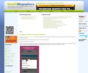 Vivociti.com(A livelier CMS citi for Joomla) Screenshot