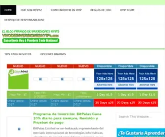 Vivodeinversioneshyip.com(Vivo de inversiones HYIP) Screenshot