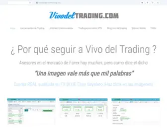 Vivodeltrading.com(VIVO DEL TRADING Forex) Screenshot