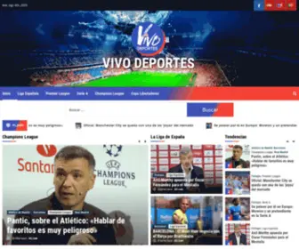 Vivodeportes.com(VIVO Deportes) Screenshot