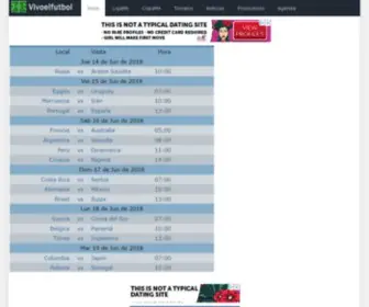 Vivoelfutbol.com(Calendario Clausura 2021 Liga MX Guard1anes) Screenshot