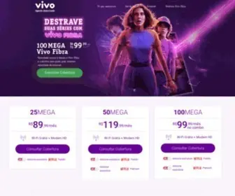 Vivofibraassine.com.br(Vivo Fibra) Screenshot