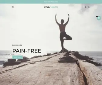 Vivohealthco.com(Enjoy Life Pain) Screenshot