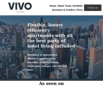 Vivoliving.com(Vivo Living) Screenshot