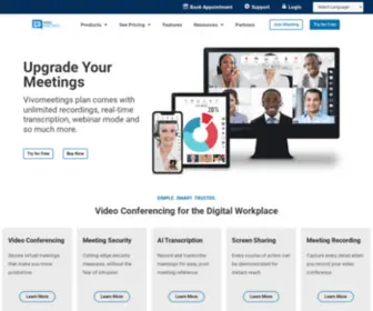 Vivomeetings.com(Online Meeting) Screenshot