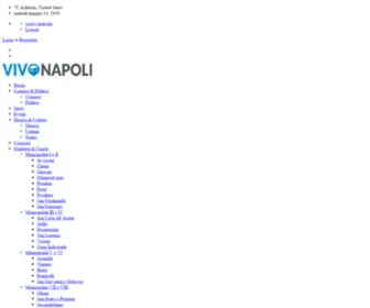 Vivonapoli.it(Cronaca, Notizie e news sulla città di Napoli) Screenshot