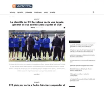 Vivonoticia.com(Noticias en Vivo) Screenshot