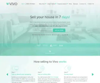 Vivopropertybuyers.co.uk(Sell Your House Fast In 7 Days) Screenshot