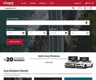 Vivora.com.tr(Vivora Rent A Car) Screenshot