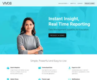 Vivosforeducation.com(Vivos Solutions) Screenshot