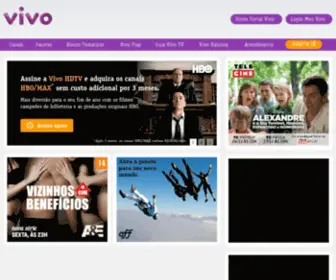 Vivotv.tv.br(Vivotv) Screenshot