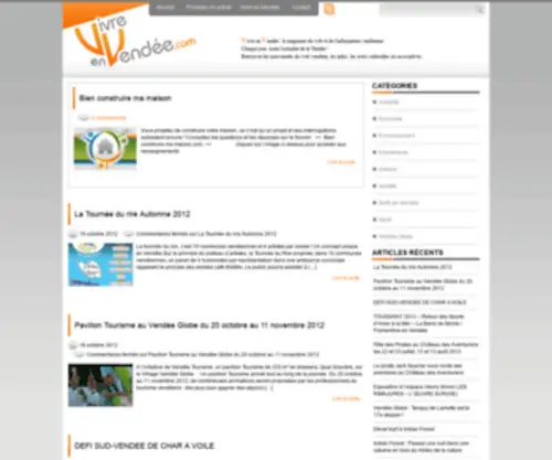 Vivre-EN-Vendee.com(Vivre en Vendée) Screenshot