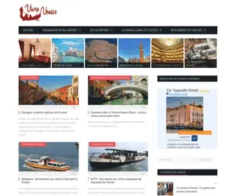 Vivre-Venise.com(Visiter Venise en Italie) Screenshot