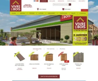 Vivreenbois.com(Vivre en Bois) Screenshot