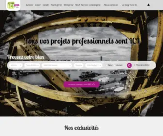 Vivreicientreprise.com(VIVRE ICI ENTREPRISE) Screenshot