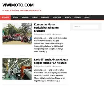 Viwimoto.com(Ulasan Roda Dua) Screenshot