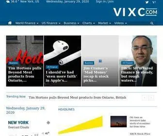 Vixc.com(Web site created using create) Screenshot