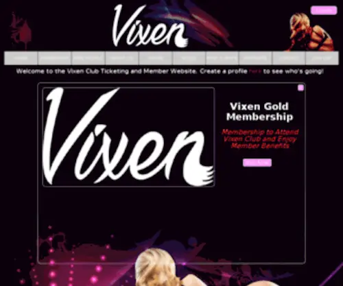 Vixenclub.com(Vixenclub) Screenshot