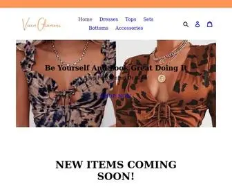 Vixenglamour.com(Women's clothing and accessories) Screenshot