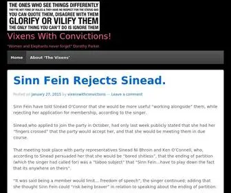 Vixenswithconvictions.com(Vixens With Convictions) Screenshot