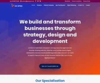 Vixspace.com(Top Web & Mobile Application Development Agency) Screenshot