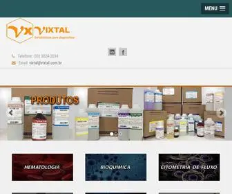 Vixtal.com.br(VIXTAL REAGENTS AND TECHNOLOGIES LTDA) Screenshot