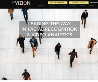 Vixvizion.com(Facial Recognition) Screenshot